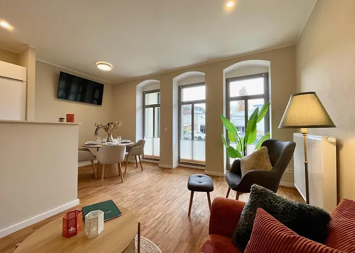 Apartmentrosa12 - Tor Zur Saechsischen Schweiz! Neu, Zentral Mit Parkplatz Und Terrasse! Apartment