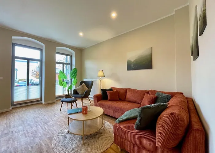 Apartman Apartmentrosa12 - Tor Zur Saechsischen Schweiz! Neu, Zentral Mit Parkplatz Und Terrasse! *