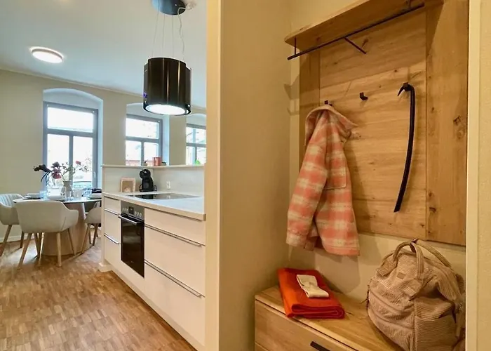 Apartmentrosa12 - Tor Zur Saechsischen Schweiz! Neu, Zentral Mit Parkplatz Und Terrasse!