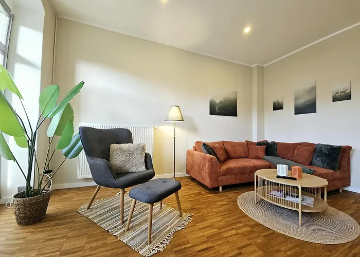 Apartmentrosa12 - Tor Zur Saechsischen Schweiz! Neu, Zentral Mit Parkplatz Und Terrasse! *